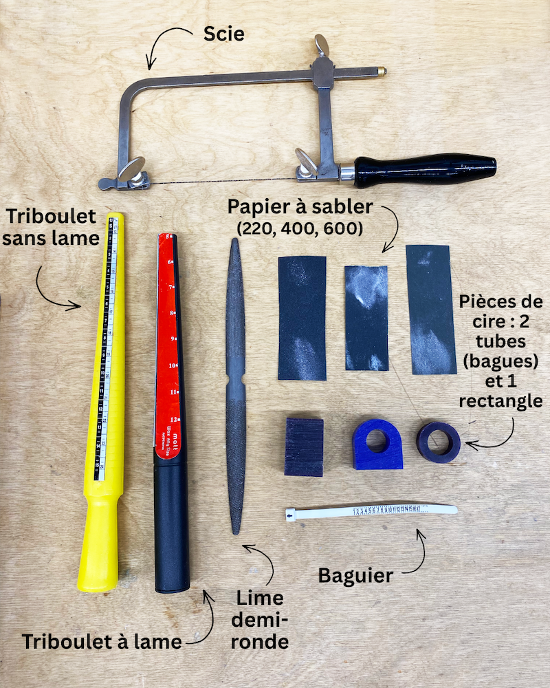 Kit de fabrication de bijoux en cire