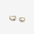 9 MM Cartilage Huggies - 10k Yellow Gold - Camillette