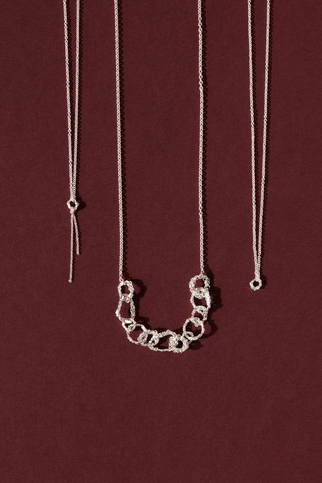 The assembly necklace in sterling silver