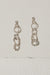 Silver drop earrings handmade in Canada