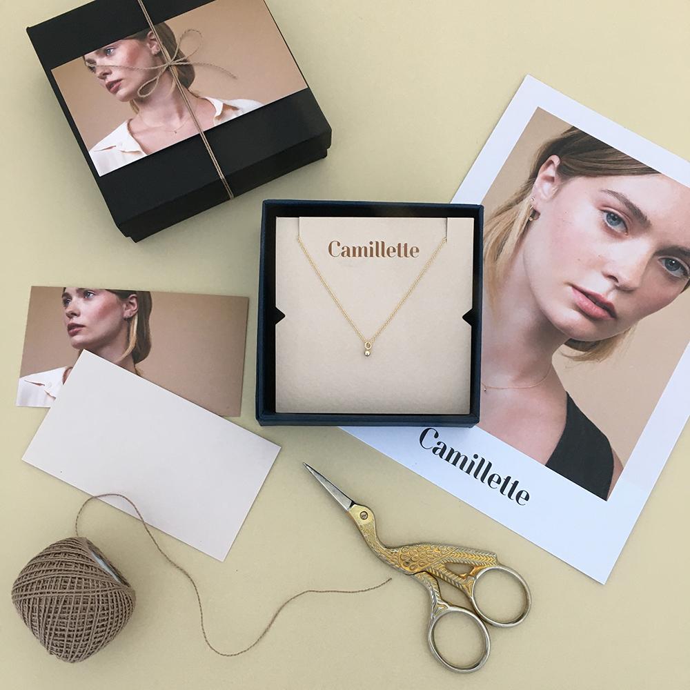 Heart Stud Earrings – Sterling Silver - Camillette