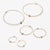 Hoop Earrings Prelude – Gold Filled – Large - Camillette