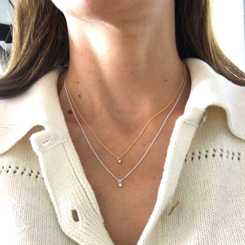 Orb Necklace – 10k and 14k Gold - Camillette