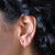 Prélude Sleepers Hoops Earrings - 10k Rose Gold - Camillette
