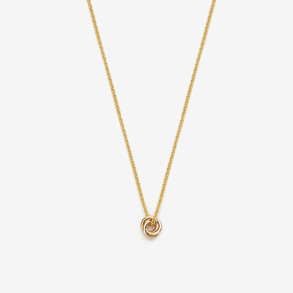 Trois Necklace - 10k Gold - 16" or 18" - Camillette