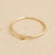 X Ring – 14k Yellow Gold - Camillette
