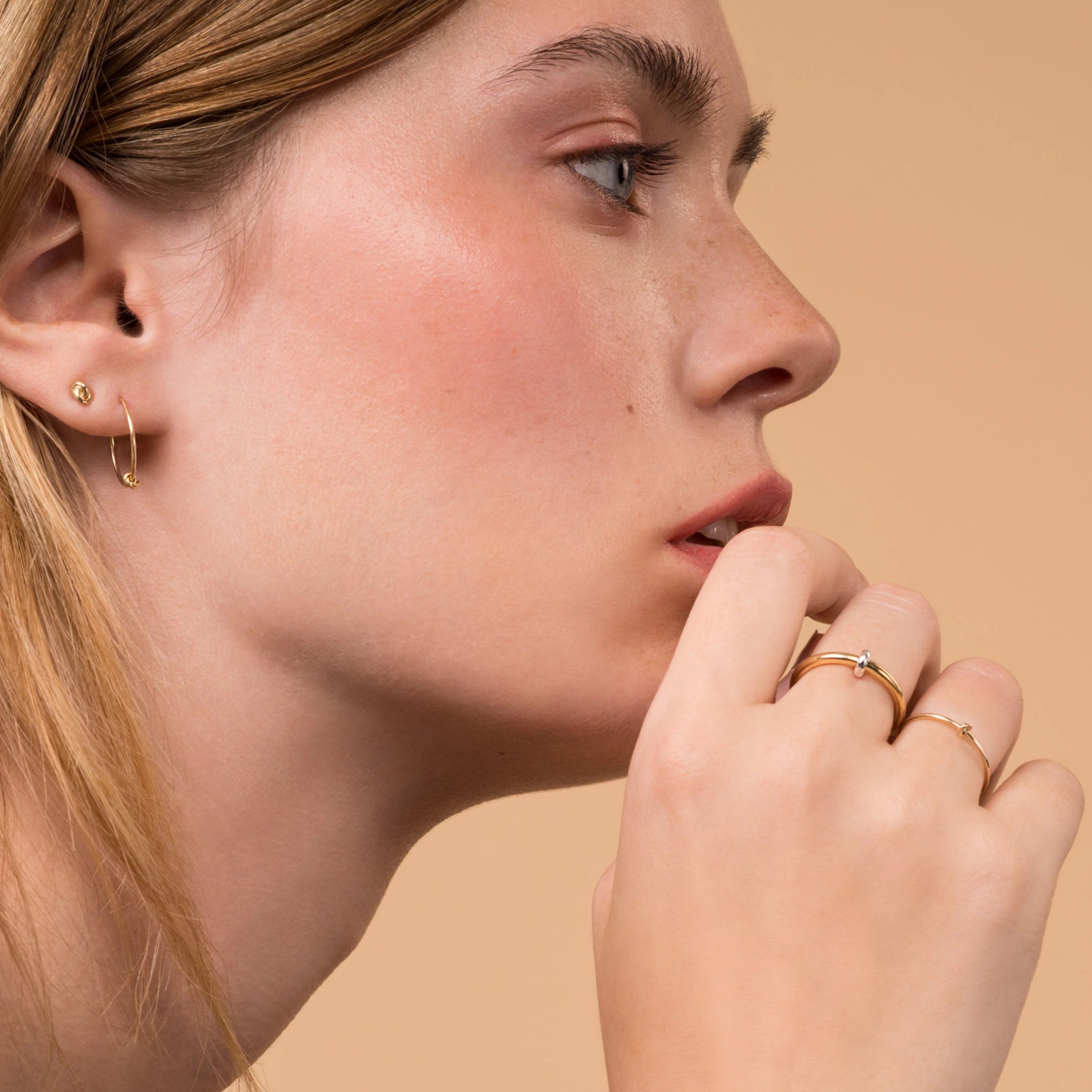 X Ring – Sterling Silver - Camillette